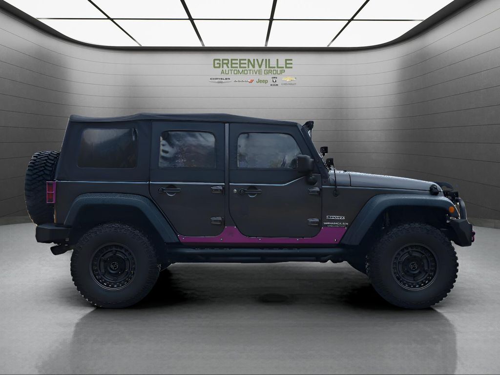 2016 Jeep Wrangler Sport - Granite Crystal Metallic Clearcoat exterior view 9