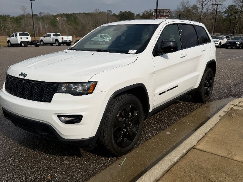 2019 Jeep Grand Cherokee Upland - Bright White Clearcoat exterior view 2