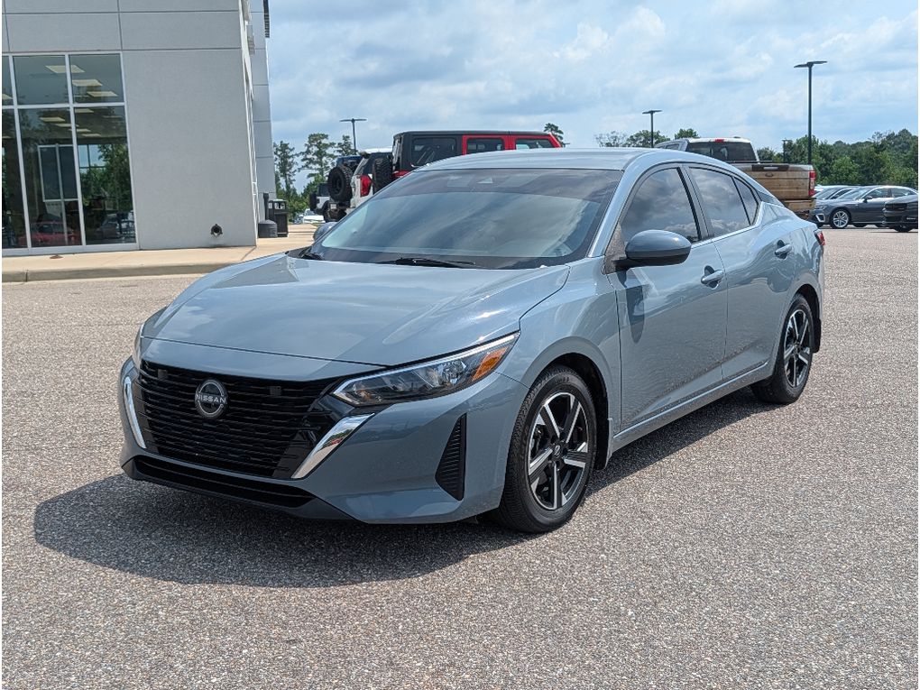 2024 Nissan Sentra SV - Atlantic Gray Metallic exterior view 1