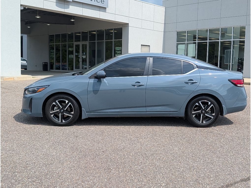 2024 Nissan Sentra SV - Atlantic Gray Metallic exterior view 2