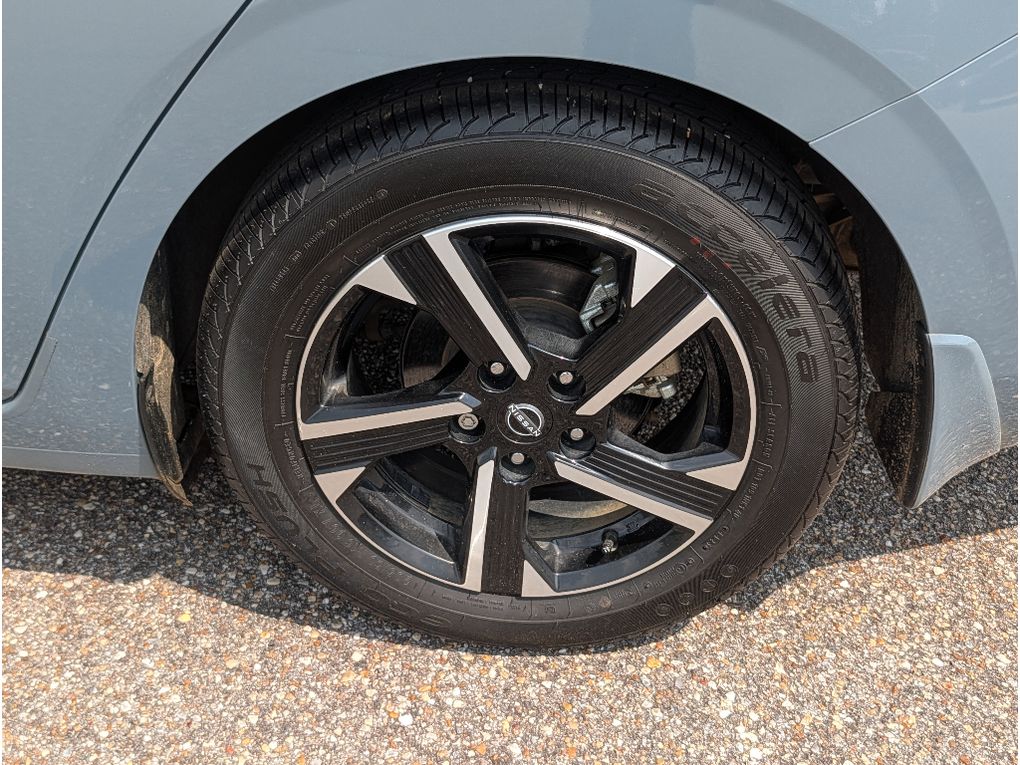 2024 Nissan Sentra SV - Atlantic Gray Metallic exterior view 3