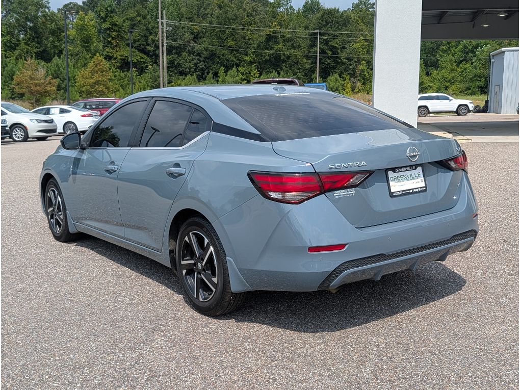2024 Nissan Sentra SV - Atlantic Gray Metallic exterior view 5