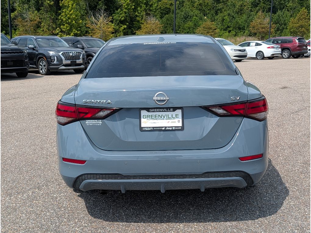2024 Nissan Sentra SV - Atlantic Gray Metallic exterior view 6