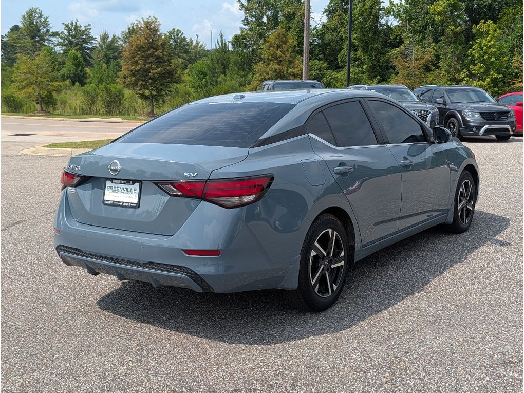 2024 Nissan Sentra SV - Atlantic Gray Metallic exterior view 7