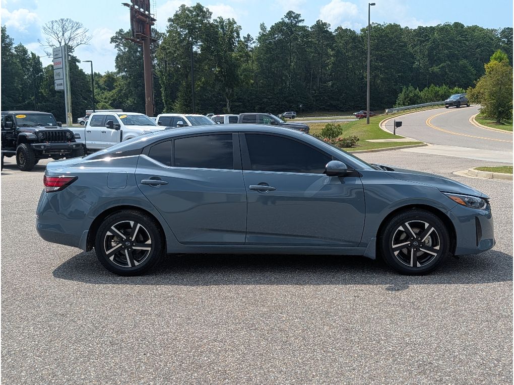 2024 Nissan Sentra SV - Atlantic Gray Metallic exterior view 8