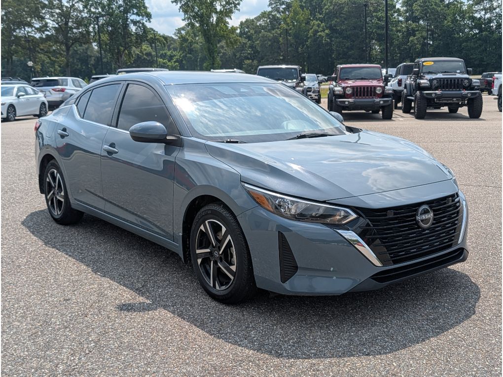 2024 Nissan Sentra SV - Atlantic Gray Metallic exterior view 9