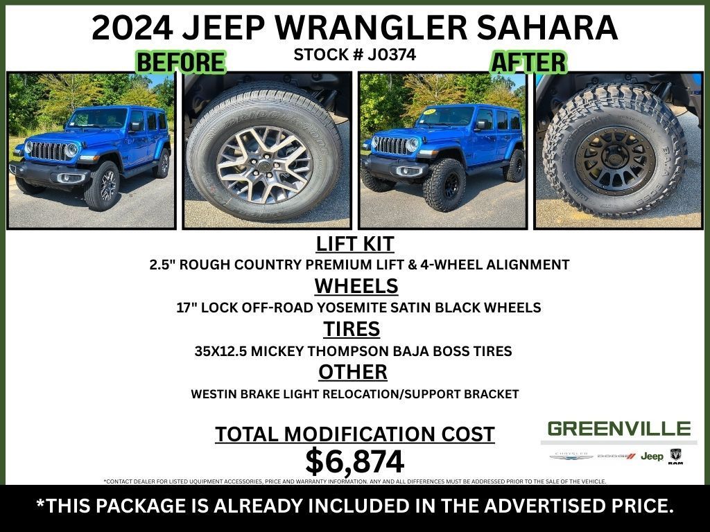 New 2025 Jeep Wrangler Sahara