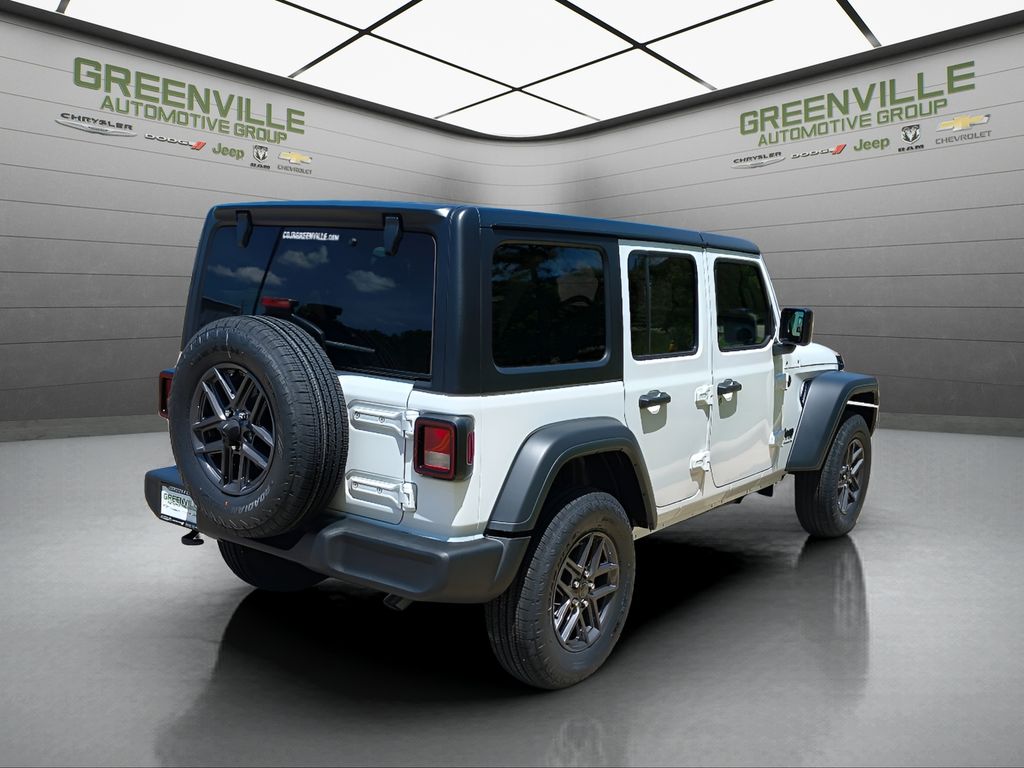2025 Jeep Wrangler Sport S - Bright White Clearcoat exterior view 5