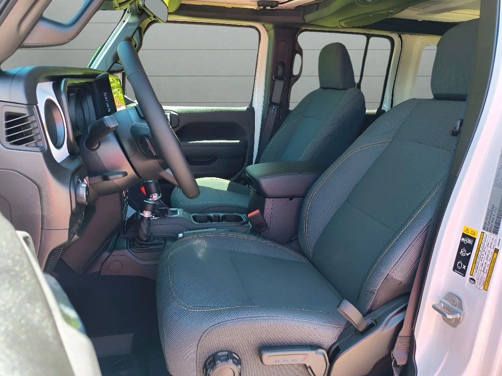 2025 Jeep Wrangler Sport S - Bright White Clearcoat exterior view 12