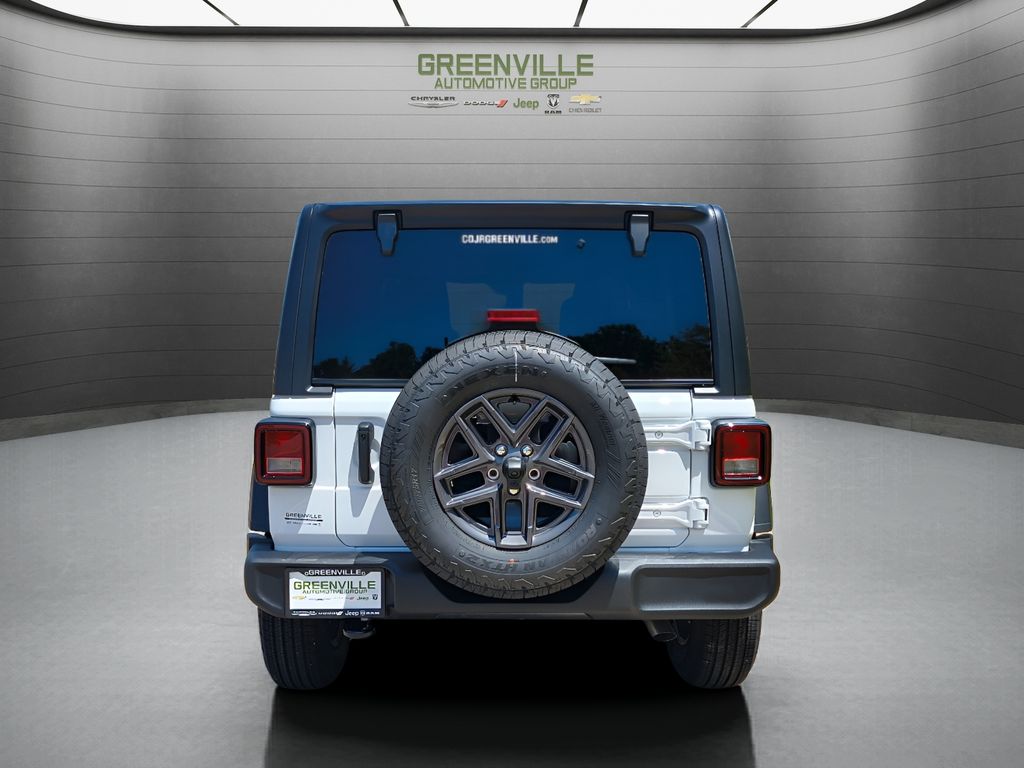 2025 Jeep Wrangler Sport S - Bright White Clearcoat exterior view 4