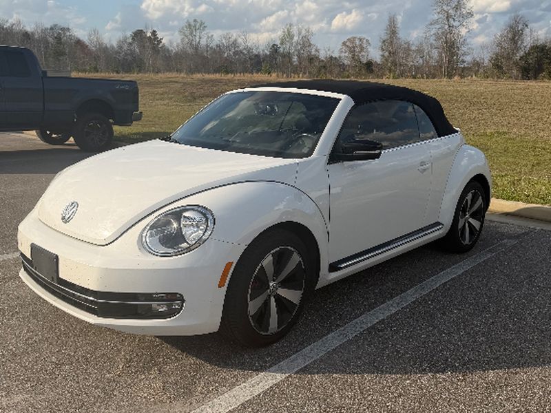 2013 Volkswagen Beetle 2.0T - Candy White/Black Roof exterior view 2