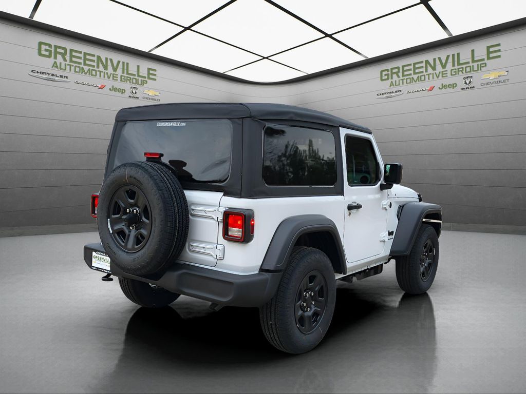 2026 Jeep Wrangler 2DR Sport - Bright White Clearcoat exterior view 7