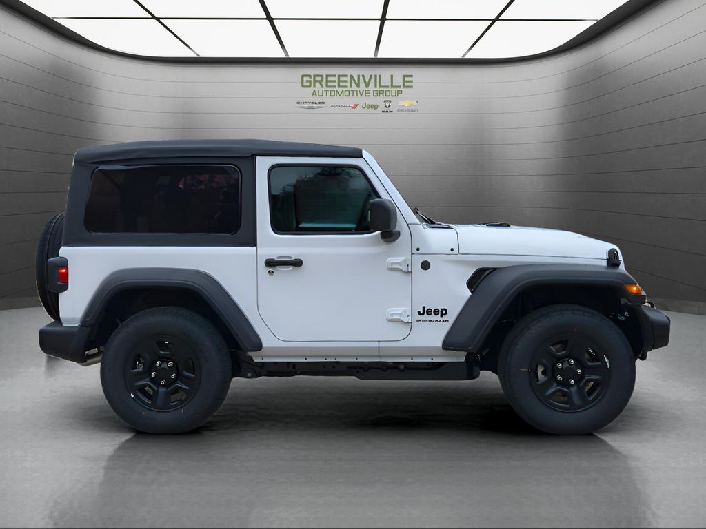 2026 Jeep Wrangler 2DR Sport - Bright White Clearcoat exterior view 8