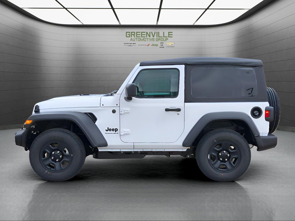 2026 Jeep Wrangler 2DR Sport - Bright White Clearcoat exterior view 2