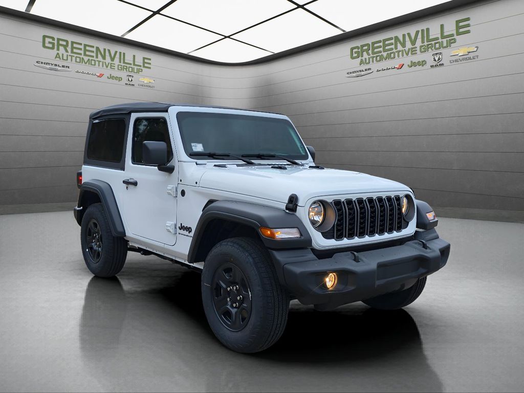 2026 Jeep Wrangler 2DR Sport - Bright White Clearcoat exterior view 9
