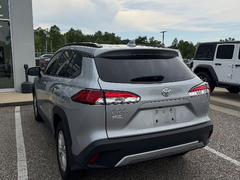 2024 Toyota Corolla Cross LE - Sonic Silver exterior view 2