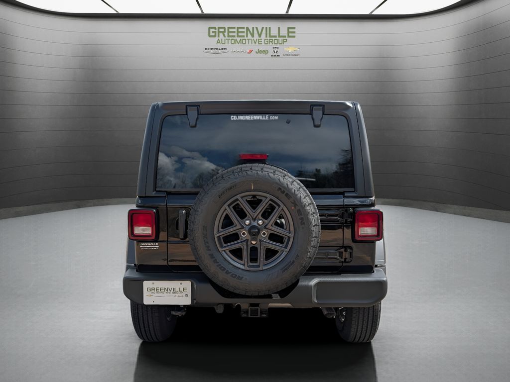 2026 Jeep Wrangler Sport S - Black Clearcoat exterior view 6