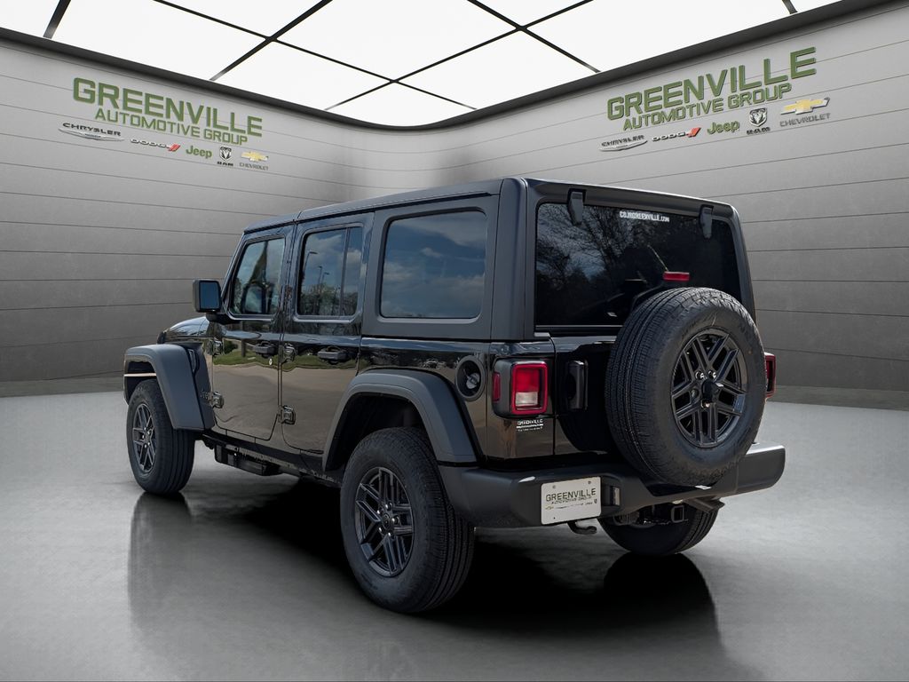 2026 Jeep Wrangler Sport S - Black Clearcoat exterior view 5