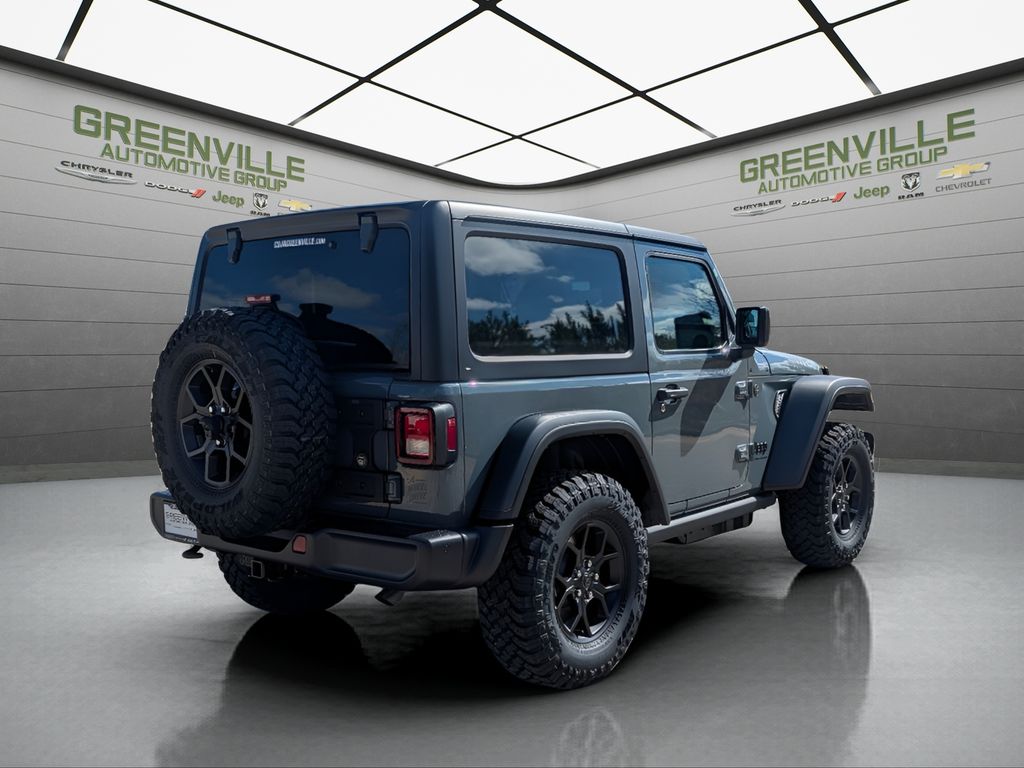 2026 Jeep Wrangler 2DR Willys Sport - Anvil Clearcoat exterior view 9