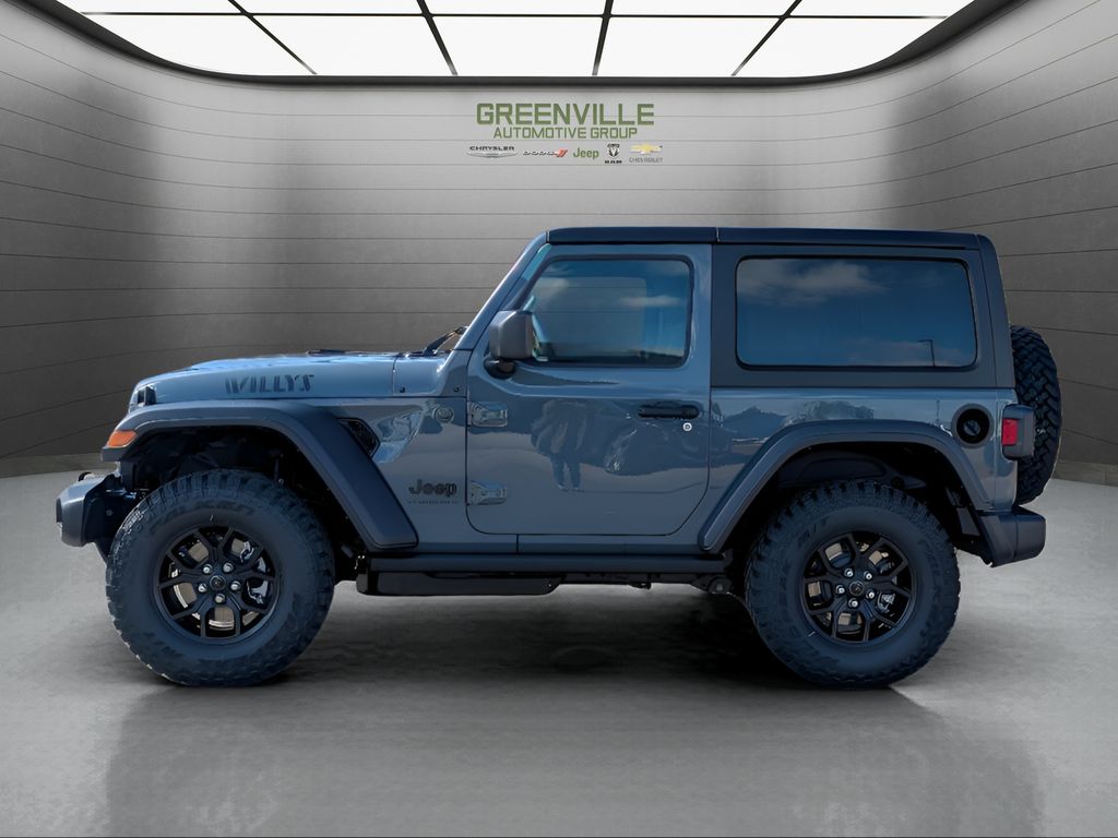 2026 Jeep Wrangler 2DR Willys Sport - Anvil Clearcoat exterior view 2