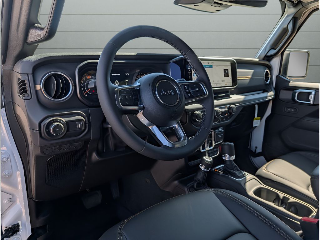 2026 Jeep Wrangler Sahara - Bright White Clearcoat exterior view 18