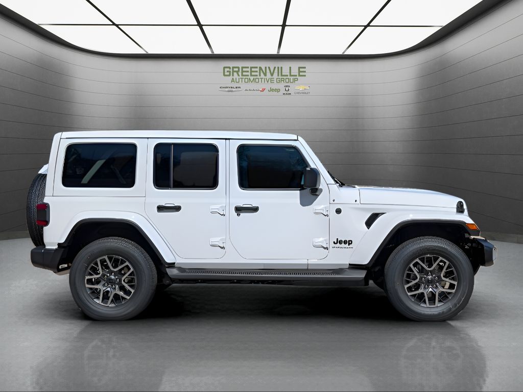 2026 Jeep Wrangler Sahara - Bright White Clearcoat exterior view 9