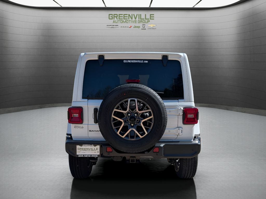 2026 Jeep Wrangler Sahara - Bright White Clearcoat exterior view 6