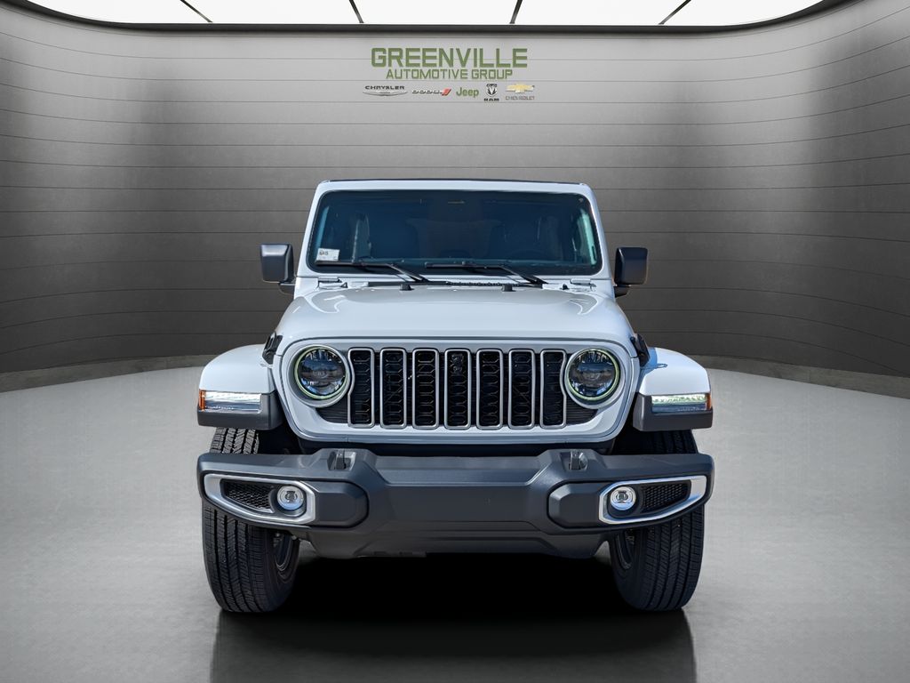 2026 Jeep Wrangler Sahara - Bright White Clearcoat exterior view 11