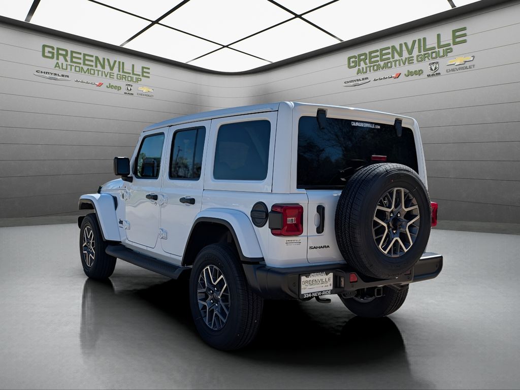 2026 Jeep Wrangler Sahara - Bright White Clearcoat exterior view 5