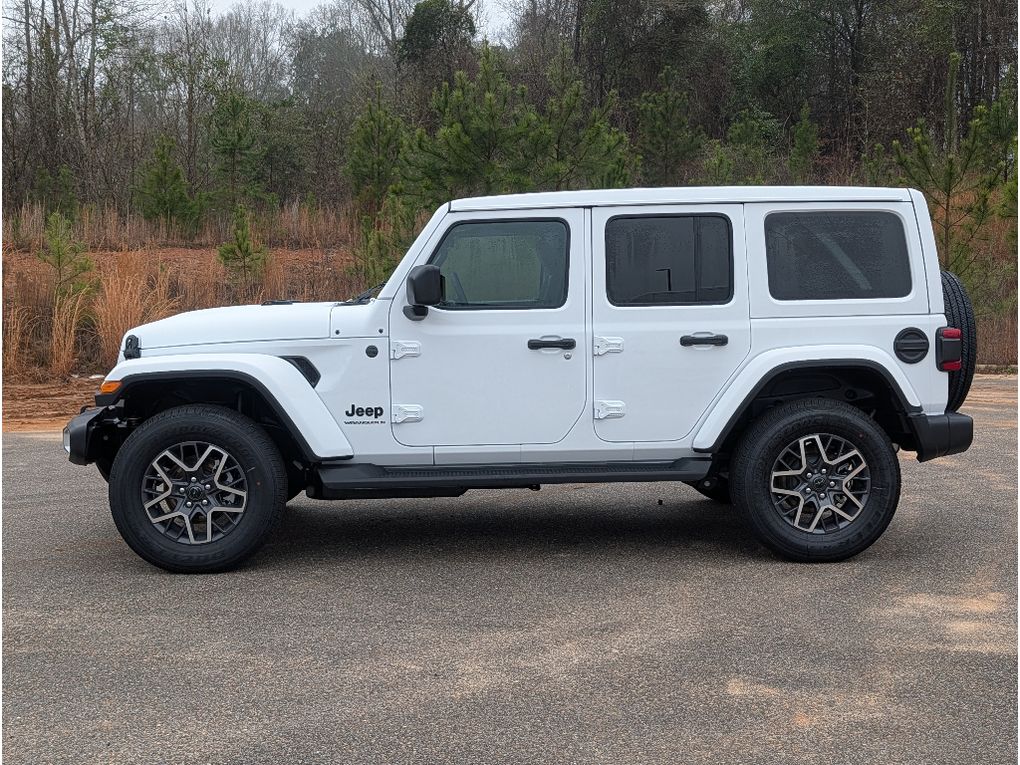 2026 Jeep Wrangler Sahara - Bright White Clearcoat exterior view 2