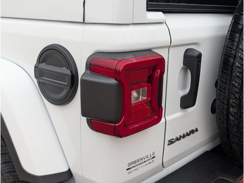 2026 Jeep Wrangler Sahara - Bright White Clearcoat exterior view 4