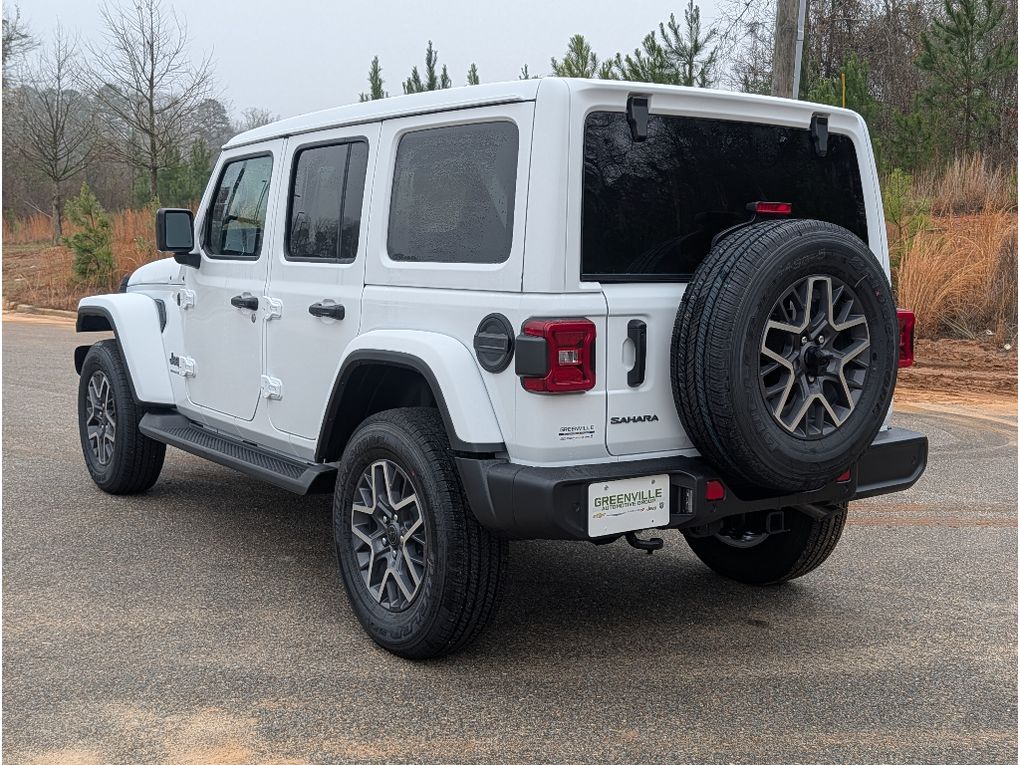 2026 Jeep Wrangler Sahara - Bright White Clearcoat exterior view 5
