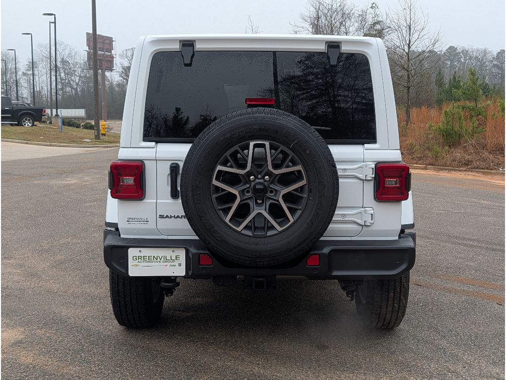 2026 Jeep Wrangler Sahara - Bright White Clearcoat exterior view 6