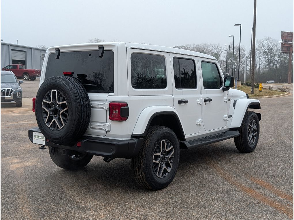 2026 Jeep Wrangler Sahara - Bright White Clearcoat exterior view 9