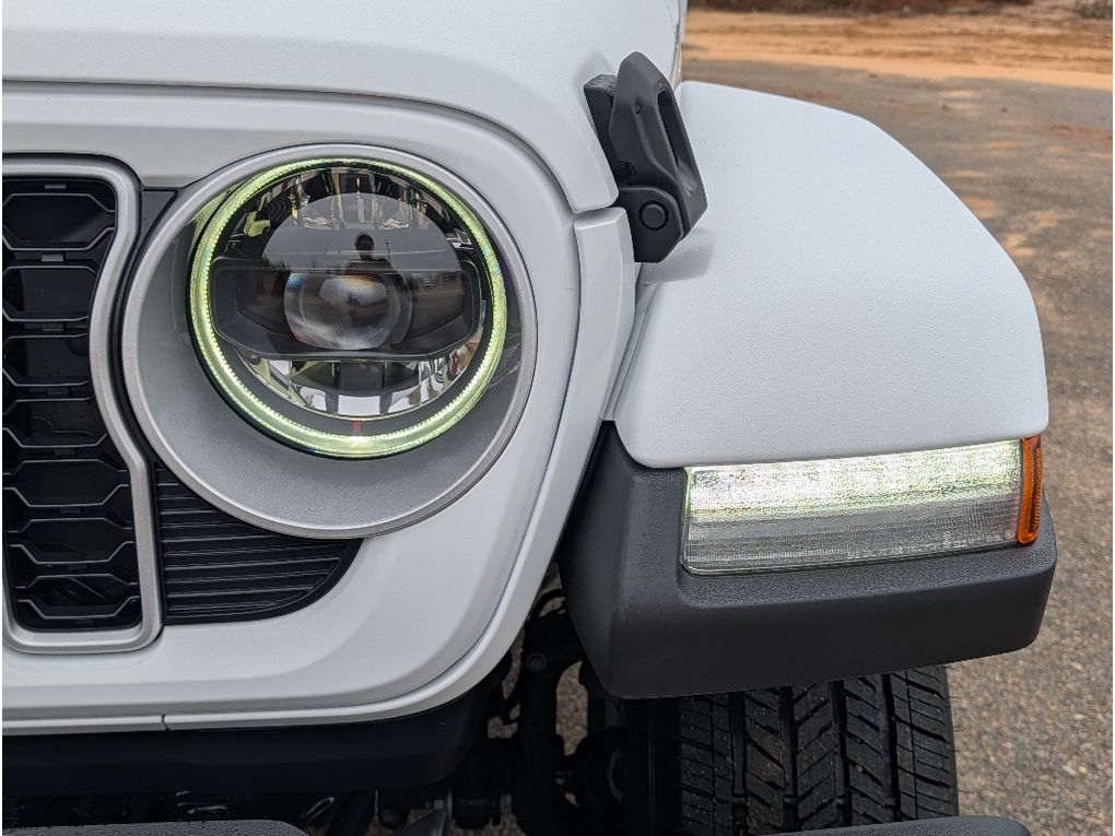 2026 Jeep Wrangler Sahara - Bright White Clearcoat exterior view 13