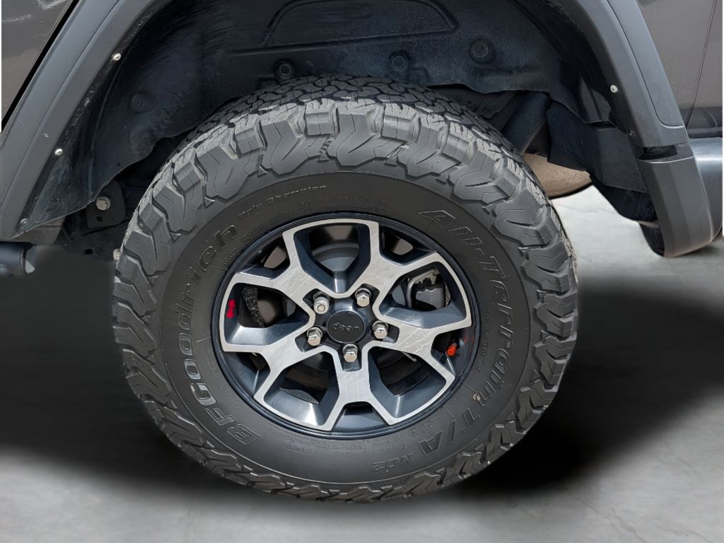 2022 Jeep Wrangler Unlimited Rubicon - Granite Crystal Metallic Clearcoat exterior view 3