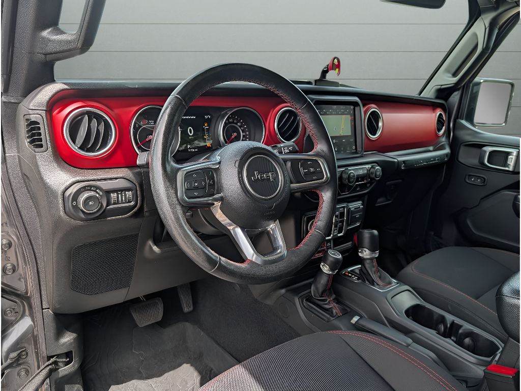 2022 Jeep Wrangler Unlimited Rubicon - Granite Crystal Metallic Clearcoat exterior view 17