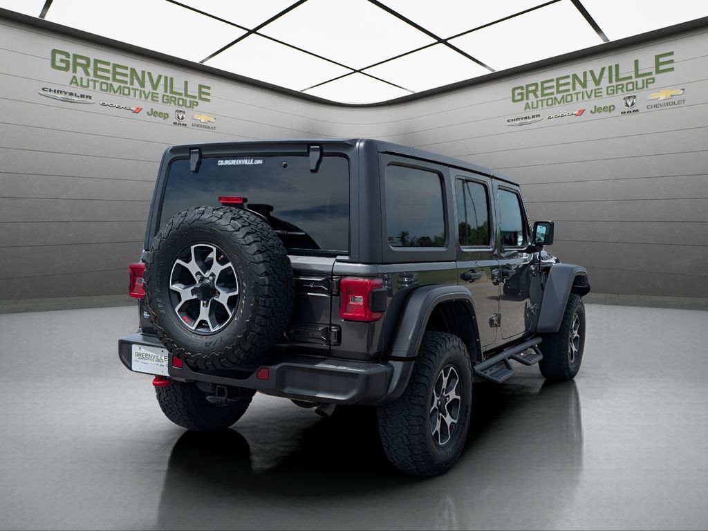 2022 Jeep Wrangler Unlimited Rubicon - Granite Crystal Metallic Clearcoat exterior view 8