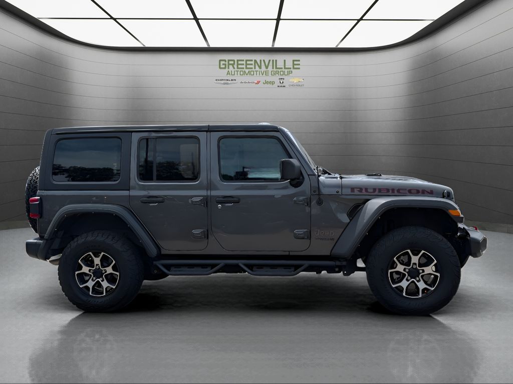 2022 Jeep Wrangler Unlimited Rubicon - Granite Crystal Metallic Clearcoat exterior view 9