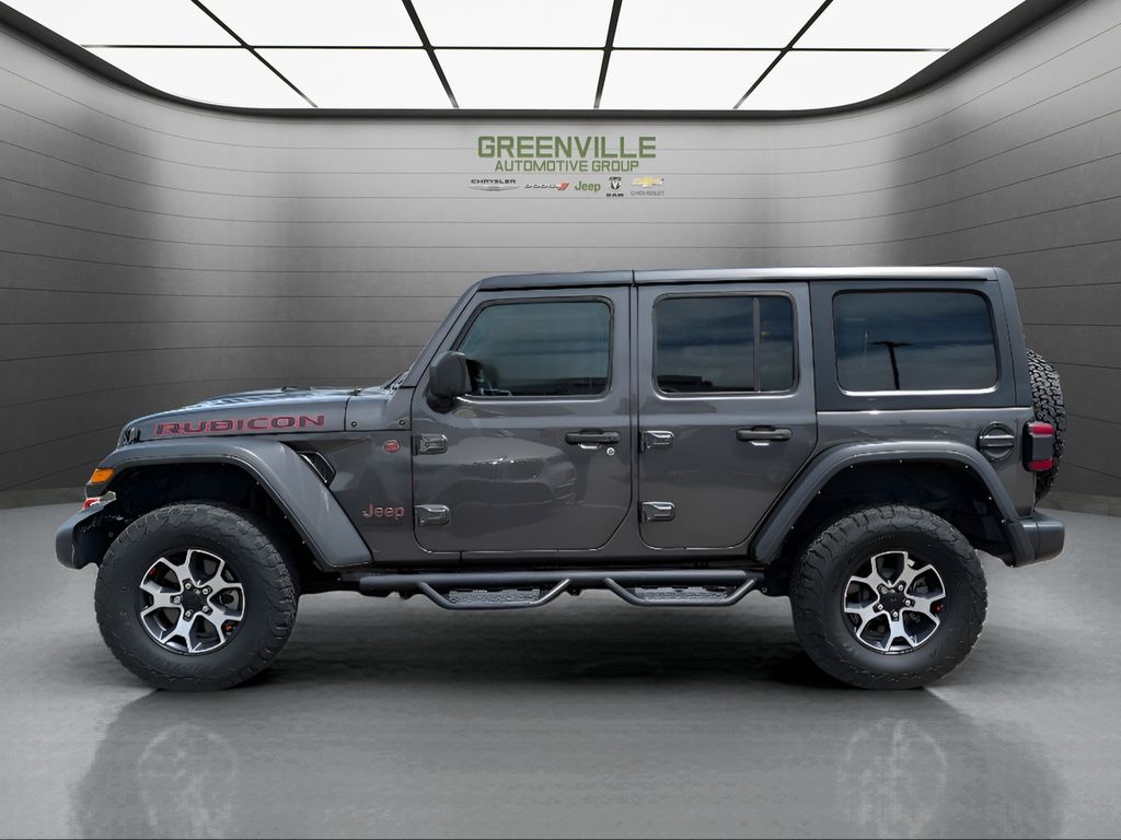 2022 Jeep Wrangler Unlimited Rubicon - Granite Crystal Metallic Clearcoat exterior view 2