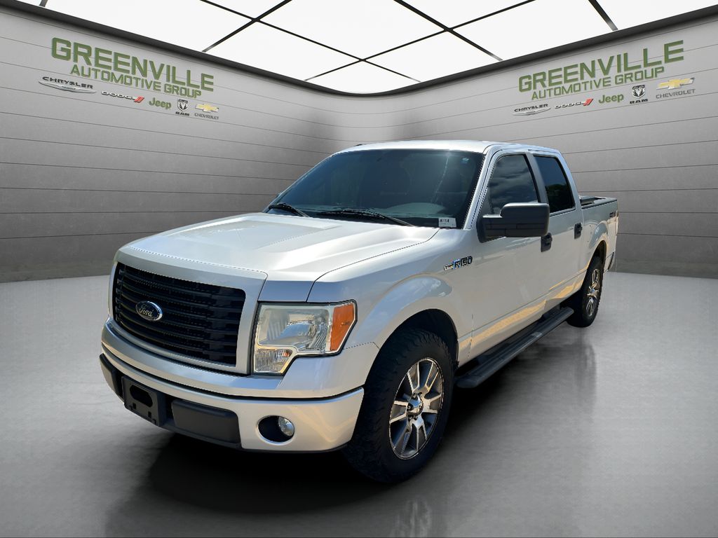 2014 Ford F-150 STX - Ingot Silver Metallic exterior view 1