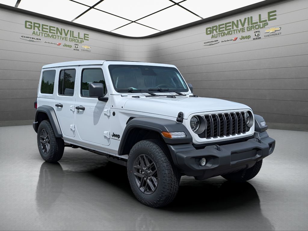 2026 Jeep Wrangler Sport S - Bright White Clearcoat exterior view 11