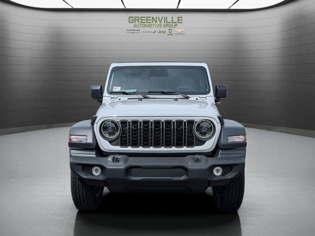 2026 Jeep Wrangler Sport S - Bright White Clearcoat exterior view 12