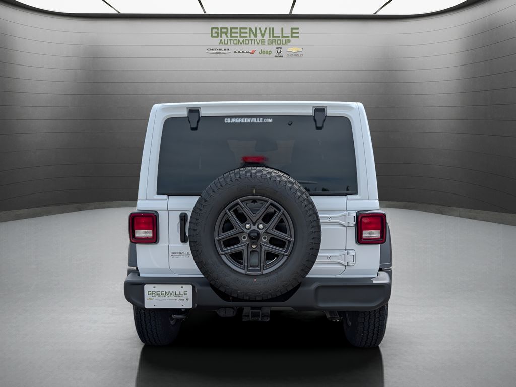 2026 Jeep Wrangler Sport S - Bright White Clearcoat exterior view 6