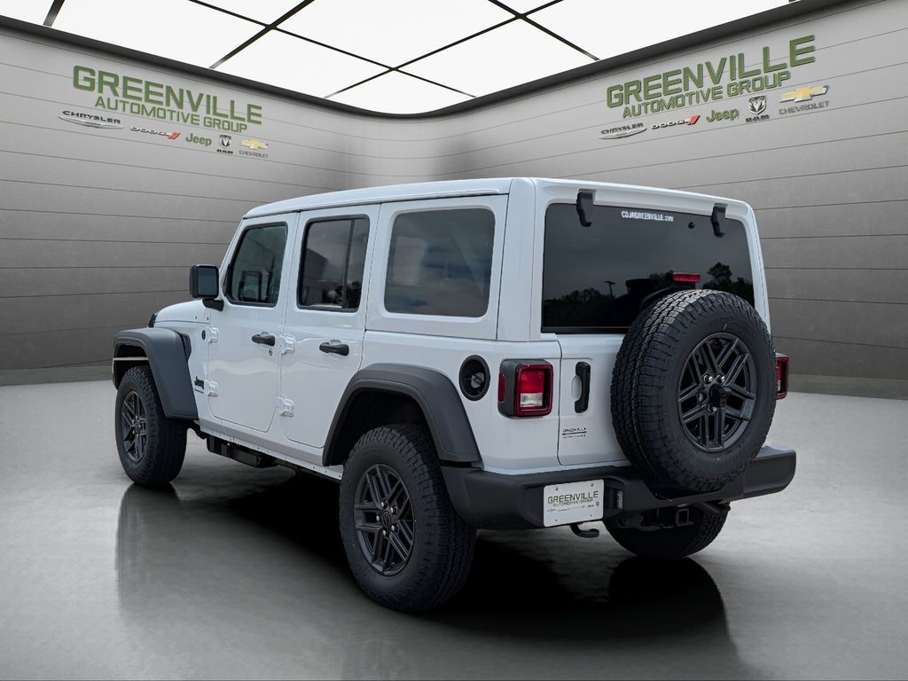 2026 Jeep Wrangler Sport S - Bright White Clearcoat exterior view 5