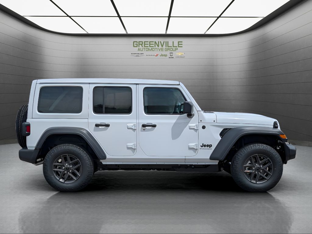 2026 Jeep Wrangler Sport S - Bright White Clearcoat exterior view 10