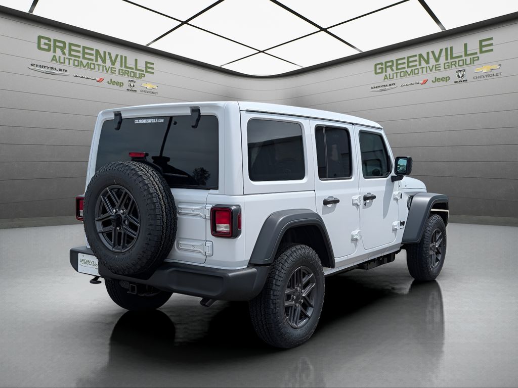 2026 Jeep Wrangler Sport S - Bright White Clearcoat exterior view 9