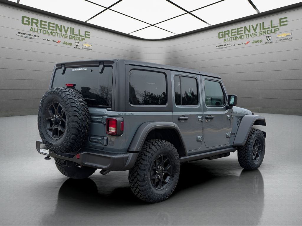 2026 Jeep Wrangler Willys Sport - Anvil Clearcoat exterior view 7