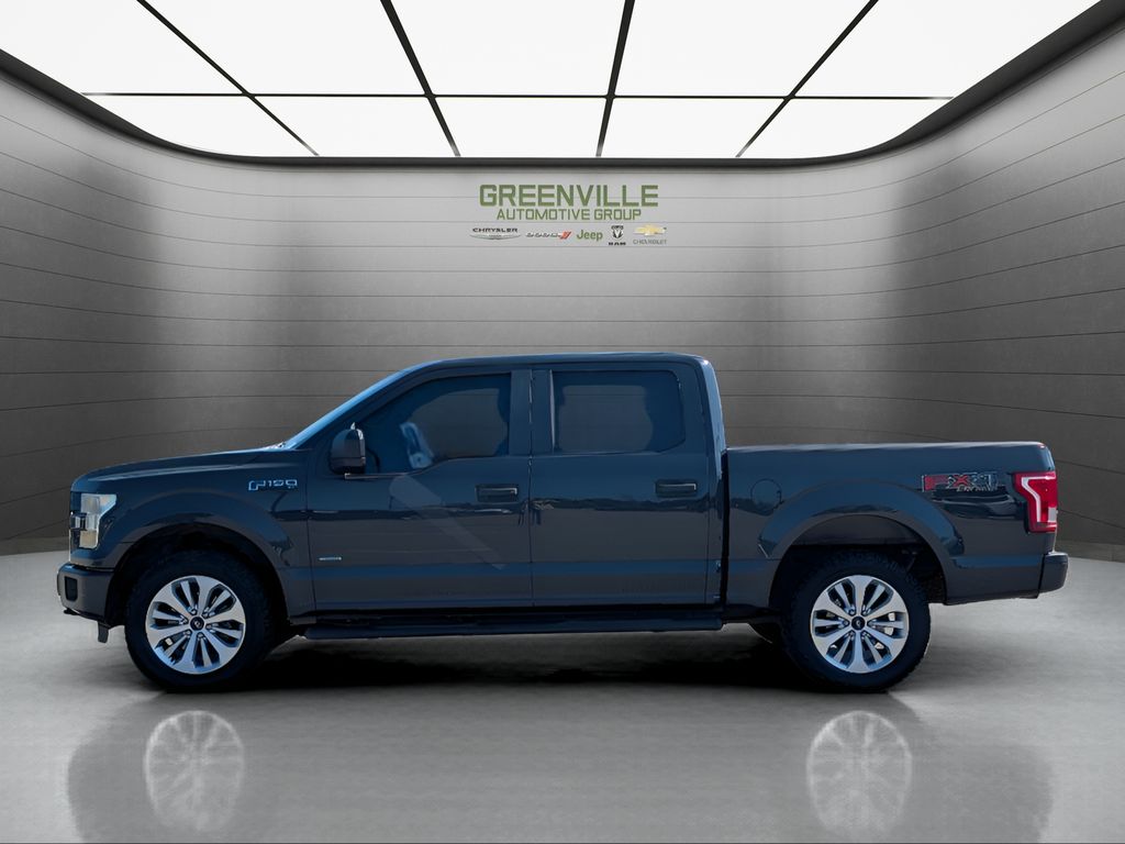 2016 Ford F-150 XLT - Lithium Gray exterior view 2