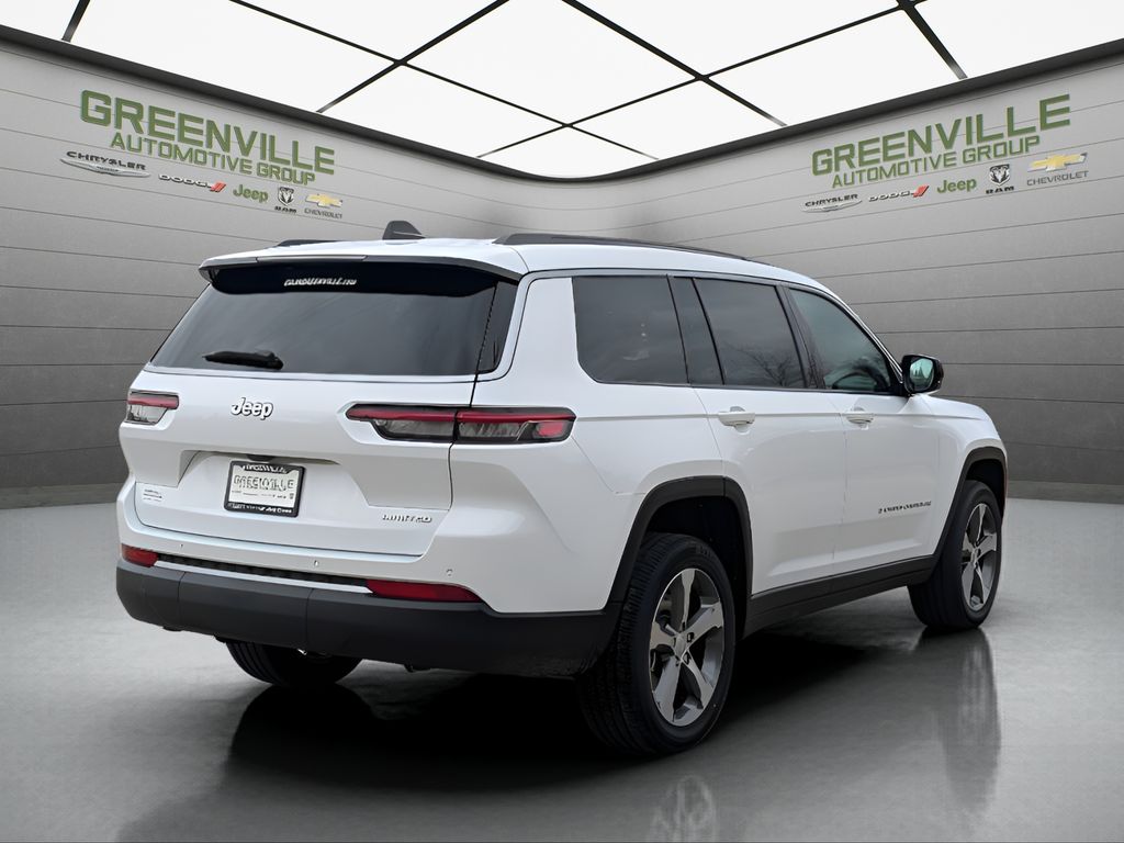 2026 Jeep Grand Cherokee L Limited - Bright White Clearcoat exterior view 8